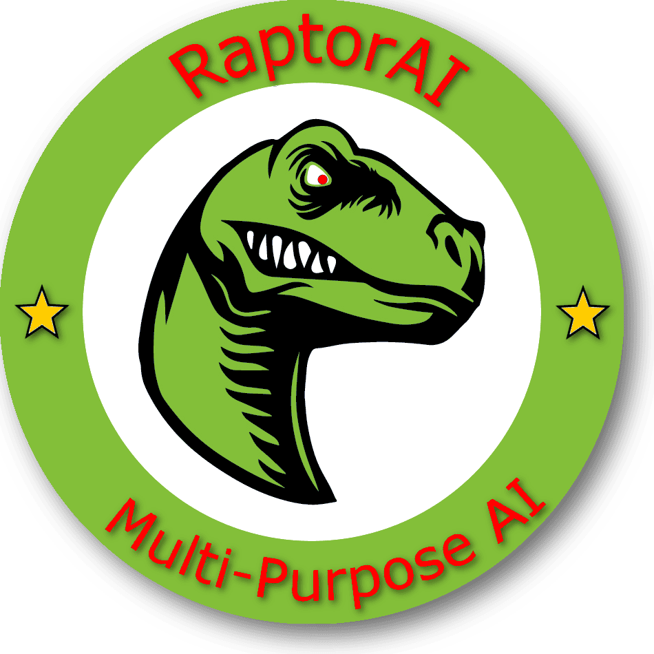 Logo for RaptorAI Unity asset